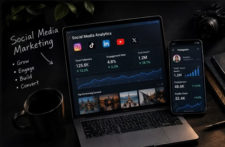 Freelance digital marketer in Abu Dhabi_SMM